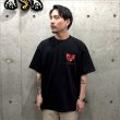 画像3: Deviluse デビルユース Flame Heart Tシャツ BLACK (3)