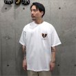 画像3: Deviluse デビルユース Flame Heart Tシャツ WHITE (3)