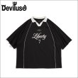 画像1: 【送料無料】Deviluse デビルユース Liberty Game Shirts BLACK (1)