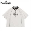 画像1: 【送料無料】Deviluse デビルユース Liberty Game Shirts WHITE (1)