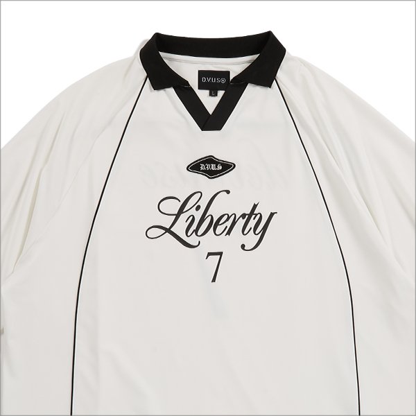 画像4: 【送料無料】Deviluse デビルユース Liberty Game Shirts WHITE (4)