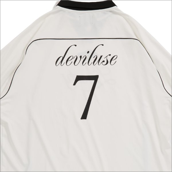 画像5: 【送料無料】Deviluse デビルユース Liberty Game Shirts WHITE (5)