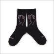 画像2: Deviluse デビルユース She Devil Socks BLACK/PINK (2)