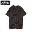 画像1: 【30%OFF】GoneR ゴナー Tie-dye Line Tシャツ D.CHOCOLATE (1)