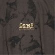 画像5: 【30%OFF】GoneR ゴナー Tie-dye Line Tシャツ D.CHOCOLATE (5)