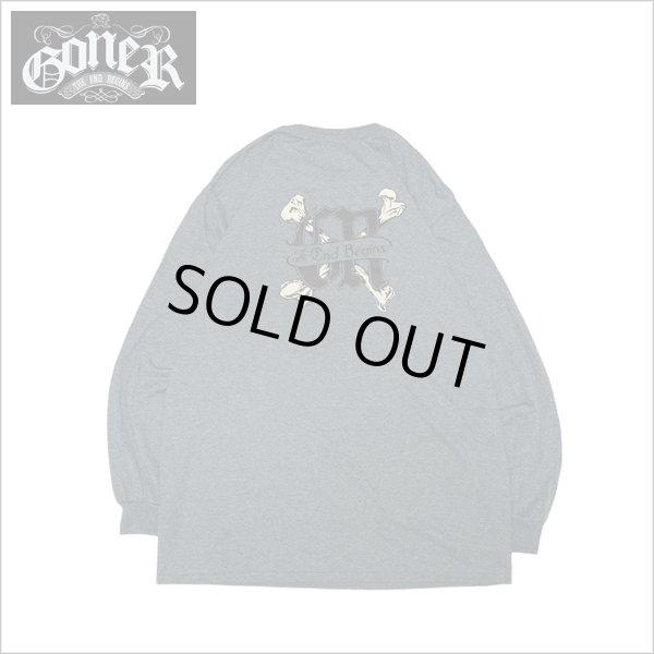 画像1: 【70％OFF】GoneR ゴナー GoneR feat.Yohji L/S Tシャツ D.HEATHER (1)