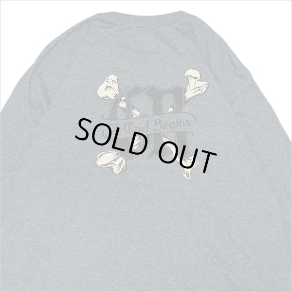 画像4: 【70％OFF】GoneR ゴナー GoneR feat.Yohji L/S Tシャツ D.HEATHER (4)