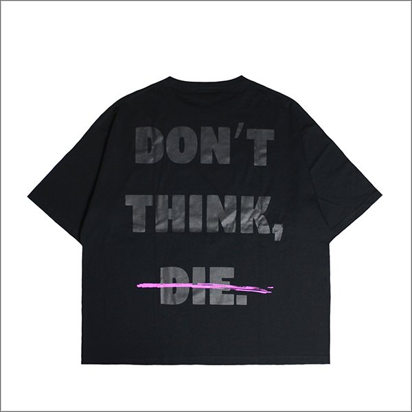 画像3: 【CS限定カラー】isxnot イズノット ALIVE Tシャツ BLACK/BLACK (3)