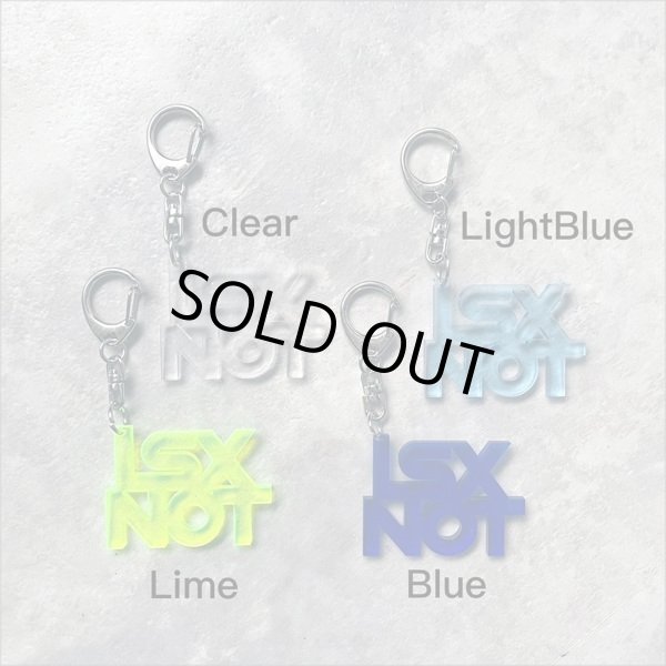 画像2: isxnot イズノット アクリルキーホルダー 4カラー (2)