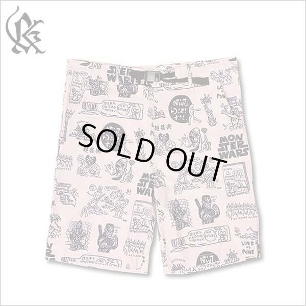 画像1: 【送料無料】Koner Gallery コーナーギャラリー TOMASON -Monster pattern- ショーツ PINK (1)