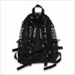 画像2: 【送料無料】KustomStyle カスタムスタイル BANDANA BACK PACK BLACK/WHITE (2)