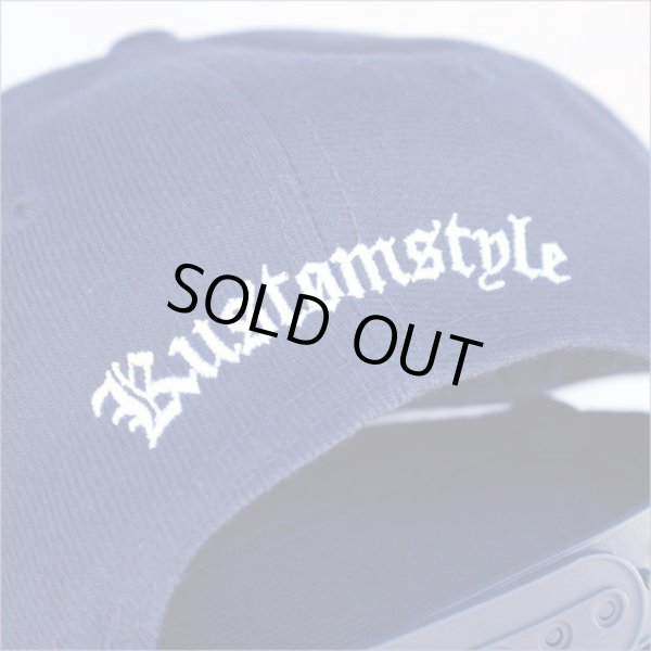 画像3: KustomStyle カスタムスタイル LA-BANDANA スナップバックCAP NAVY (3)