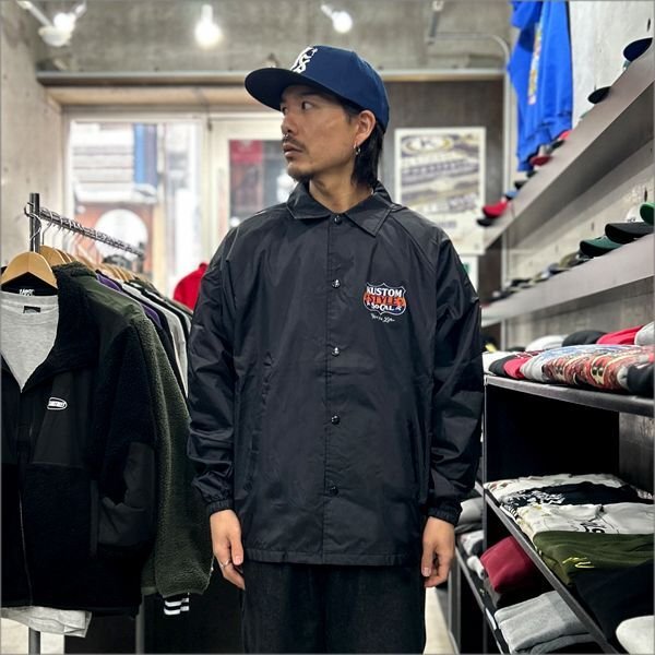 画像3: 【送料無料】KustomStyle カスタムスタイル GOOD FOR LIFE コーチJKT BLACK (3)