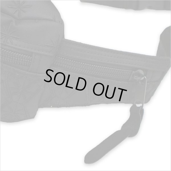 画像4: 【送料無料】KustomStyle カスタムスタイル BANDANA ウエストバッグ BLACK/BLACK (4)