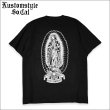 画像1: KustomStyle カスタムスタイル KEEP MANNERS Tシャツ BLACK (1)
