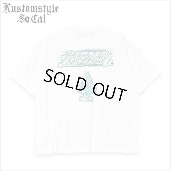 画像1: KustomStyle カスタムスタイル BLACK ICE Tシャツ WHITE (1)