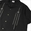 画像3: 【送料無料】KustomStyle カスタムスタイル JURIUS CAESAR S/S キューバシャツ BLACK (3)