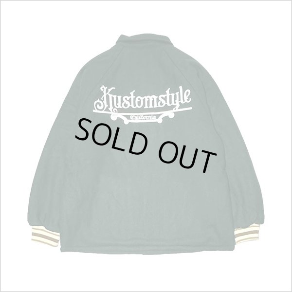 画像2: 【送料無料】KustomStyle カスタムスタイル PLAQUE CAR CLUB JKT GREEN (2)