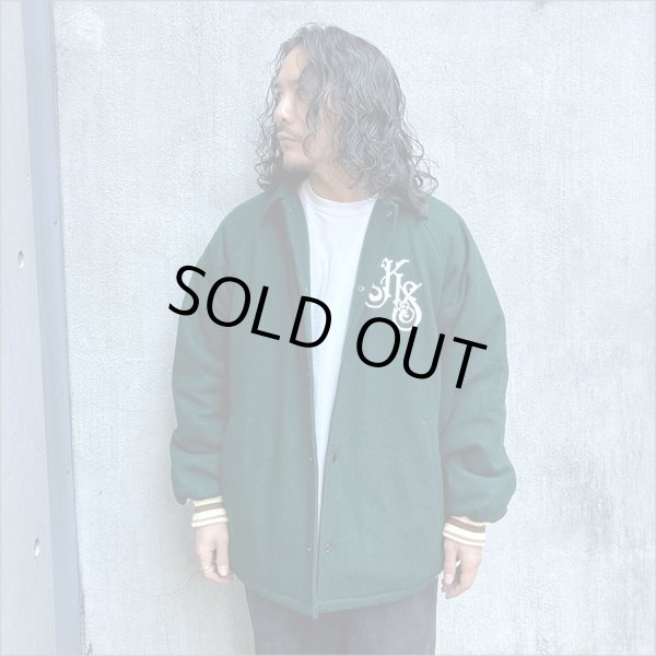 画像3: 【送料無料】KustomStyle カスタムスタイル PLAQUE CAR CLUB JKT GREEN (3)