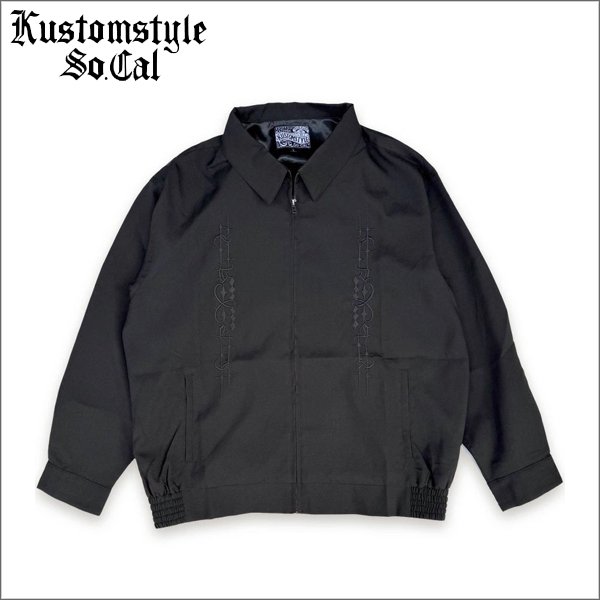 画像1: 【送料無料】KustomStyle カスタムスタイル CARLSBAD LIGHT WEIGHT JKT BLACK (1)