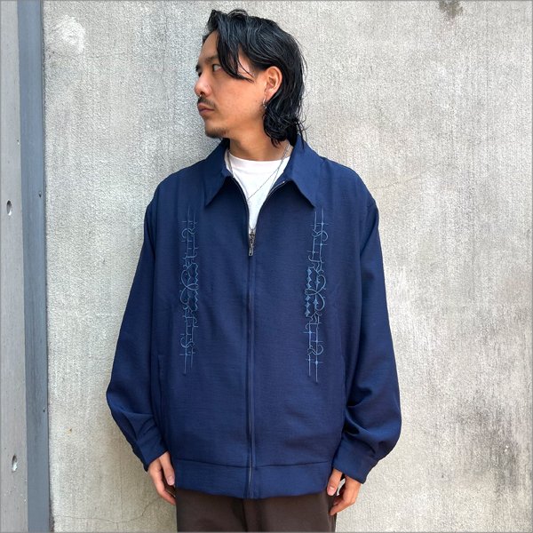 画像2: 【送料無料】KustomStyle カスタムスタイル CARLSBAD LIGHT WEIGHT JKT NAVY (2)