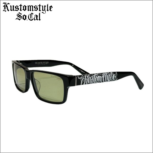 画像1: 【送料無料】KUSTOMSTYLE x BLACK FLYS カスタムスタイル FLY DESPERADO サングラス BLACK/VENOM GREEN (1)