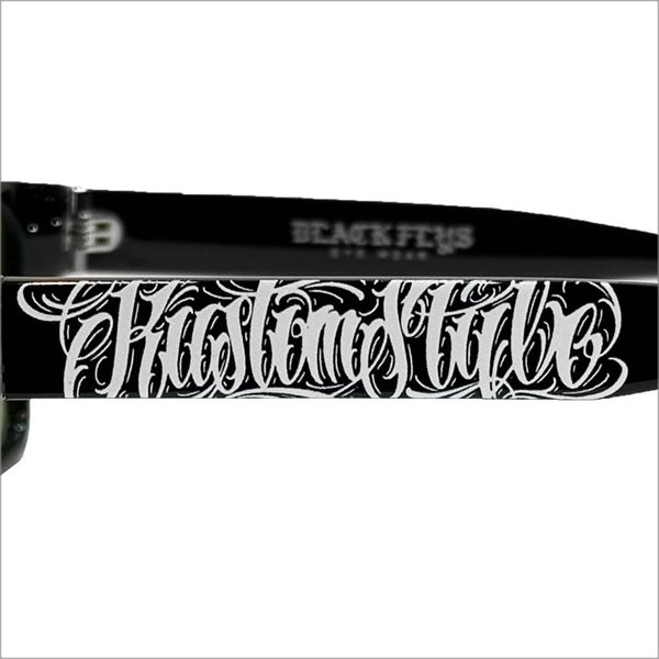 画像6: 【送料無料】KUSTOMSTYLE x BLACK FLYS カスタムスタイル FLY DESPERADO サングラス BLACK/VENOM GREEN (6)