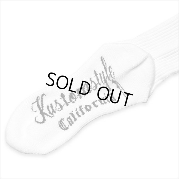 画像3: KustomStyle カスタムスタイル K DIA HIGH SOCKS WHITE (3)