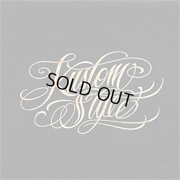 画像5: KustomStyle カスタムスタイル ESCUDO DE CEPILLO Tシャツ BLACK (5)