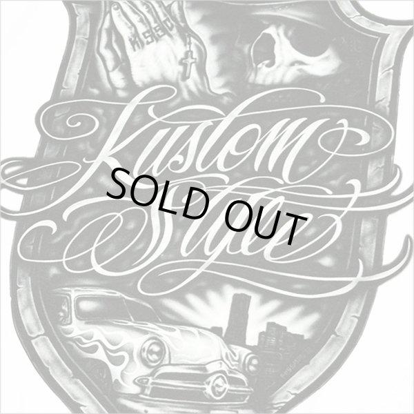 画像4: KustomStyle カスタムスタイル ESCUDO DE CEPILLO Tシャツ WHITE (4)