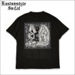 画像1: KustomStyle カスタムスタイル CONQUISTA Tシャツ BLACK (1)