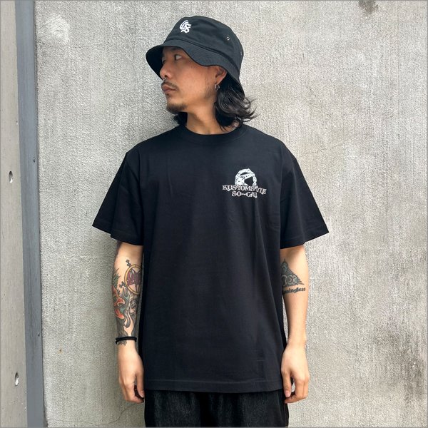 画像3: KustomStyle カスタムスタイル CONQUISTA Tシャツ BLACK (3)