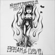 画像4: KustomStyle カスタムスタイル SPEAK of the DEVIL Tシャツ WHITE (4)