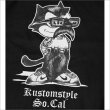 画像4: KustomStyle カスタムスタイル THE CAT Tシャツ BLACK (4)