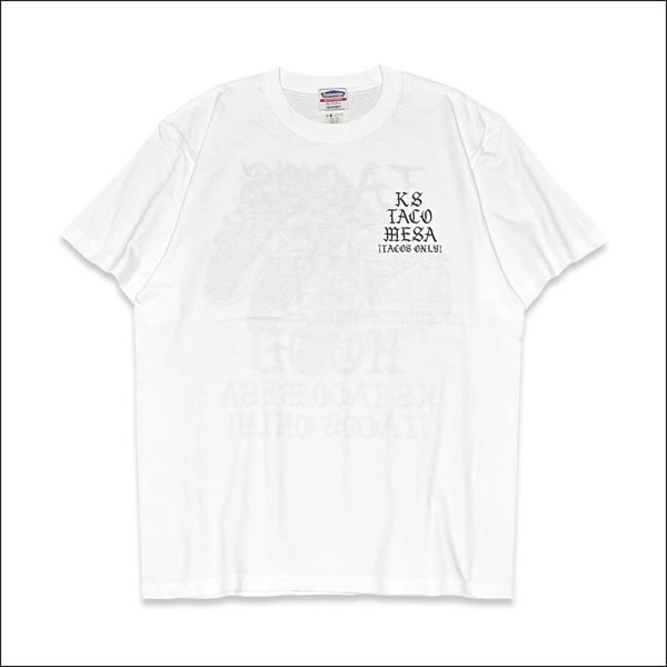 画像2: KustomStyle カスタムスタイル TACO MESA Tシャツ WHITE (2)