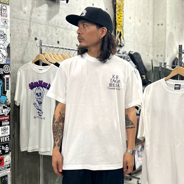 画像3: KustomStyle カスタムスタイル TACO MESA Tシャツ WHITE (3)