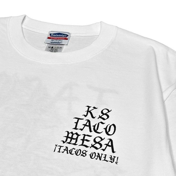 画像5: KustomStyle カスタムスタイル TACO MESA Tシャツ WHITE (5)