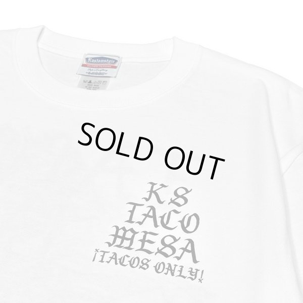 画像5: KustomStyle カスタムスタイル TACO MESA Tシャツ WHITE (5)