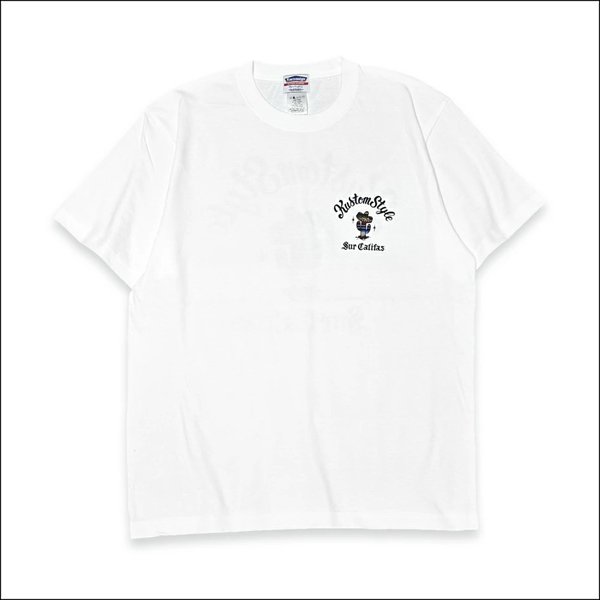画像2: KustomStyle カスタムスタイル CACTUS SUR CALIFAS Tシャツ WHITE (2)