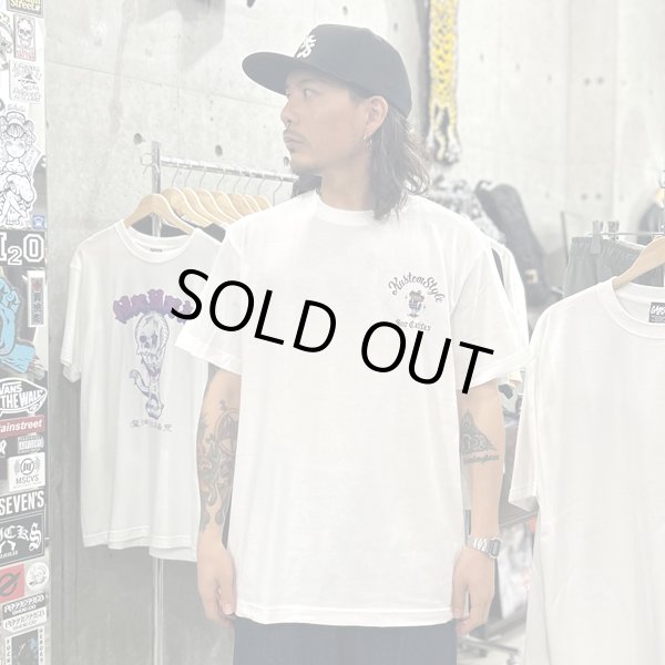 画像3: KustomStyle カスタムスタイル CACTUS SUR CALIFAS Tシャツ WHITE (3)