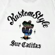画像4: KustomStyle カスタムスタイル CACTUS SUR CALIFAS Tシャツ WHITE (4)