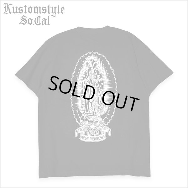 画像1: KustomStyle カスタムスタイル KEEP MANNERS Tシャツ BLACK (1)