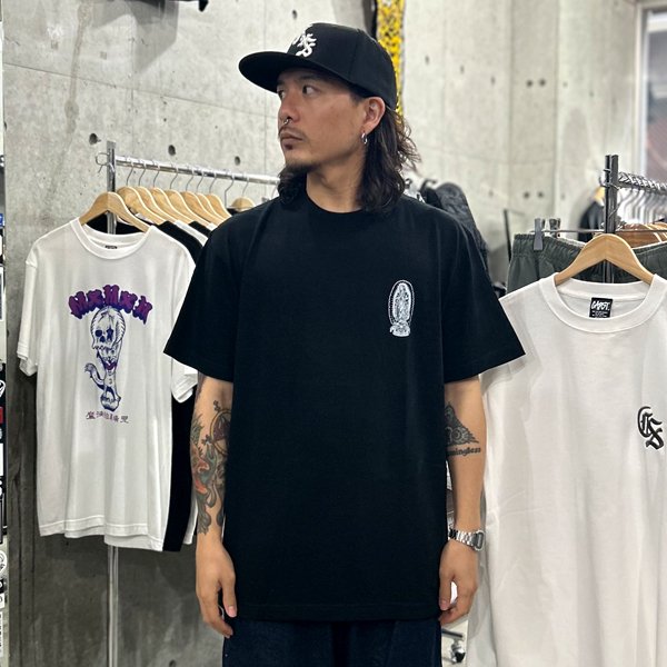 画像3: KustomStyle カスタムスタイル KEEP MANNERS Tシャツ BLACK (3)