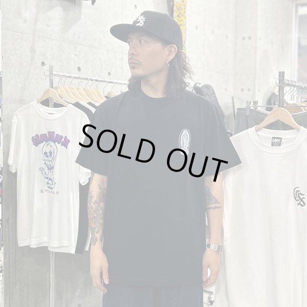 画像3: KustomStyle カスタムスタイル KEEP MANNERS Tシャツ BLACK (3)