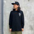 画像3: KustomStyle カスタムスタイル P.L.O SKULL L/S Tシャツ BLACK (3)