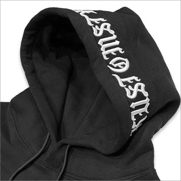 画像8: 【送料無料】KustomStyle カスタムスタイル ESTILO CALIFAS プルオーバーパーカー BLACK (8)