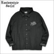 画像1: 【送料無料】KustomStyle カスタムスタイル CYPRESS L/Sシャツ BLACK (1)