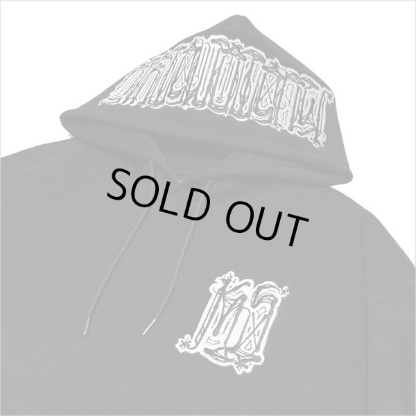 画像4: 【送料無料】KustomStyle カスタムスタイル CHAVO LOGO プルオーバーパーカー BLACK (4)