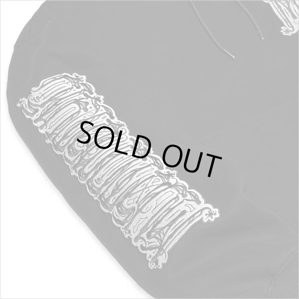 画像5: 【送料無料】KustomStyle カスタムスタイル CHAVO LOGO プルオーバーパーカー BLACK (5)