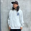 画像3: 【送料無料】KustomStyle カスタムスタイル CHAVO LOGO プルオーバーパーカー ASH (3)